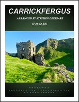 Carrickfergus SATB choral sheet music cover